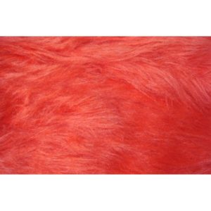 Tissu Fausse Fourrure rouge FAL09