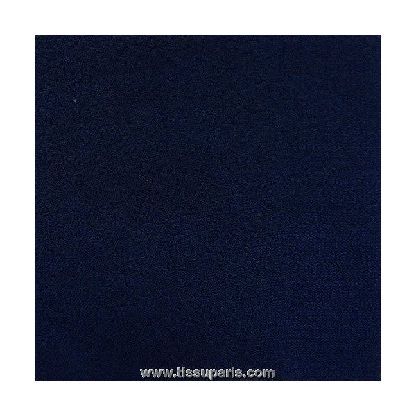 Tissu georgette bleu noir GG08