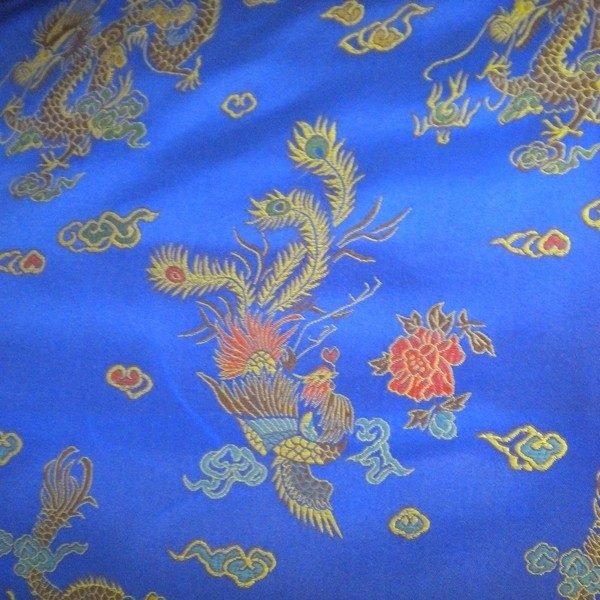 Tissu Chinois Blue CHb02