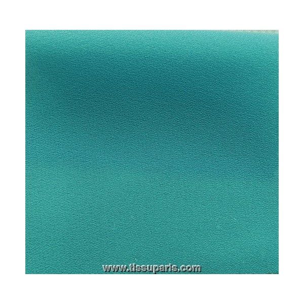 Tissu georgette turquoise GG05