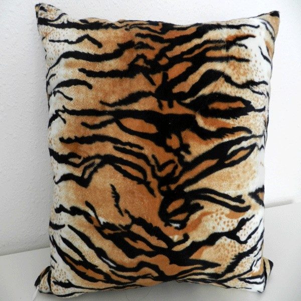 housse de coussin 40*40 tiger marron HC03