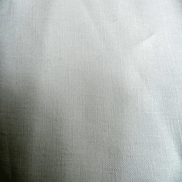 Tissu lin blanc casse LIN03