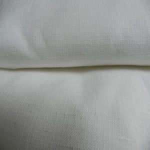 Tissu lin blanc LIN02