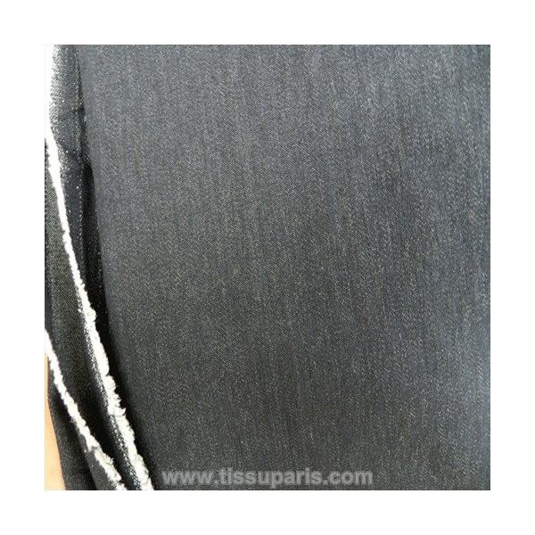 Tissu jean uni bleu TJ02