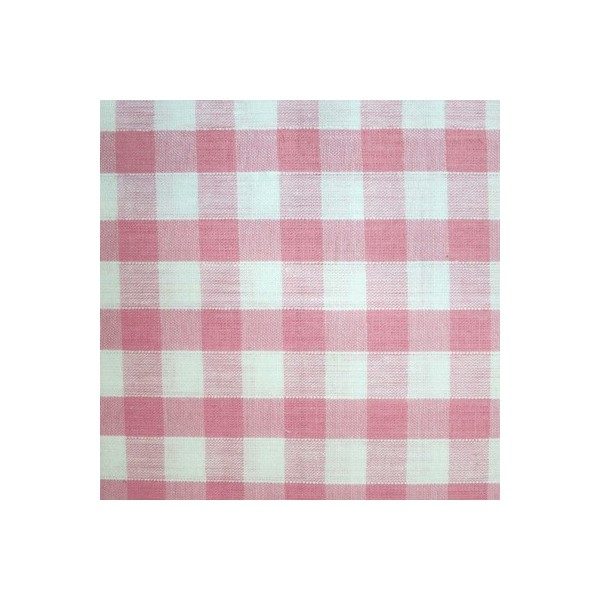 Tissu Vichy rose moyens VCM04