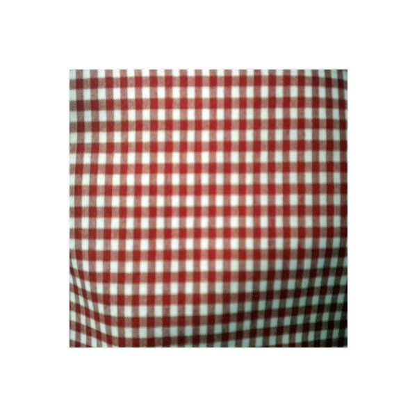 Tissu Vichy rouge Petits VCP01