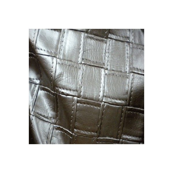 Simili cuir patch marron épais SDG04