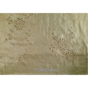 Broderie Anglaise coton bronze 501504-4 130cm