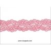 Dentelle de Calais Shalaine 8 cm COQUELICOT