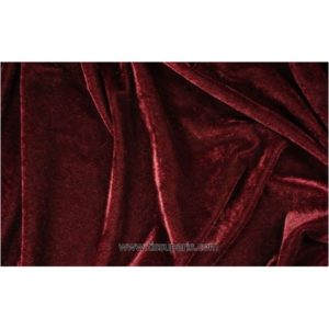 Velours stretch bordeaux 1719-5