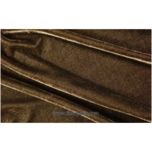 Velours stretch marron 1719-3