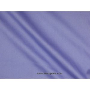Satin de coton stretch bleu 501537 -074