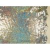 Tissu Pailleté bords arqués argenté 5274-1 125cm