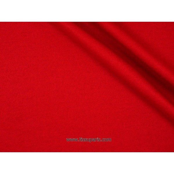 Tissu jersey romanite rouge 150cm