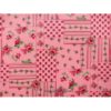 Coton imprimé fleurs rose vif 140cm 3613-3