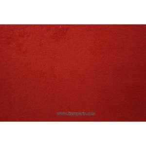 Tissu éponge uni rouge 150cm 1437-4