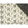 Organza brodé de qualité noir 137cm 501787-9