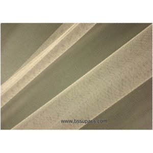 Tissu tulle doux nylon abricot 150cm 5433-28