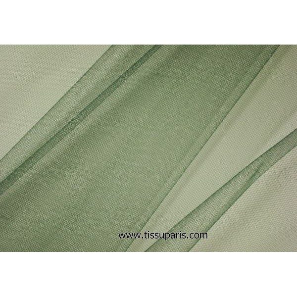 Tissu tulle doux nylon vert foncé 150cm 5433-26