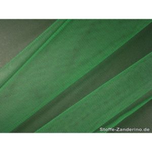 Tissu tulle doux nylon vert 150cm