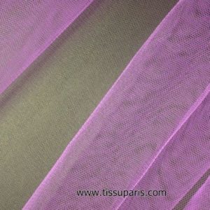 Tissu tulle doux nylon violet 150cm