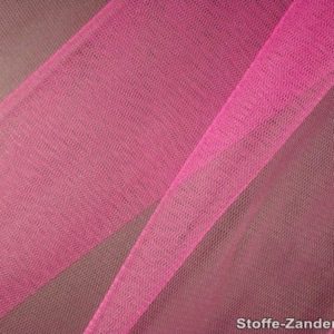 Tissu tulle doux nylon fuchsia 150cm 5433-14