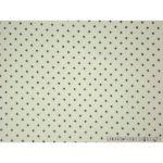 Coton à pois (2mm), blanc-bleu 140cm 1829-14