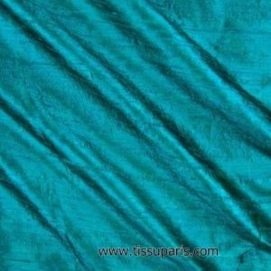 Soie sauvage turquoise 90cm 1640-14