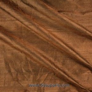 Soie sauvage marron 90cm 1640-21