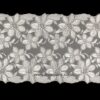 Dentelle broderie florale blanc 200mm NZ-00249
