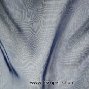 Organza de nylon bleu foncé env. 145cm 7310-3