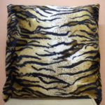 Housse de coussin 40*40 tiger marron HC05