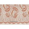 Dentelle de Calais orange 90 cm x 3,6 m