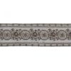 Dentelle de Calais diane 9 cm MARRON FONCE ECRU