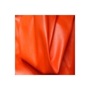 Tissu Simili Cuir Souple Orange Foncé SMLS02