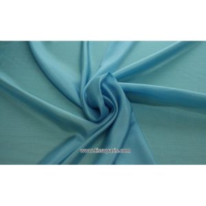 Taffetas bleu turquoise 402143 ( 100% Soie )