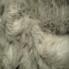 Fausse fourrure poils longs gris FSPL21