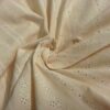 Broderie Anglaise Coton beige BA2