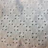 Broderie Anglaise motif losange BA4