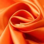 Satin Duchesse Orange