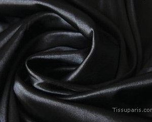 Satin Duchesse Noir