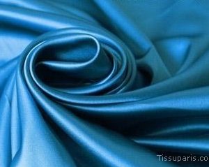 Satin Duchesse Bleu