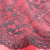 Dentelle de calais chantilly noire
