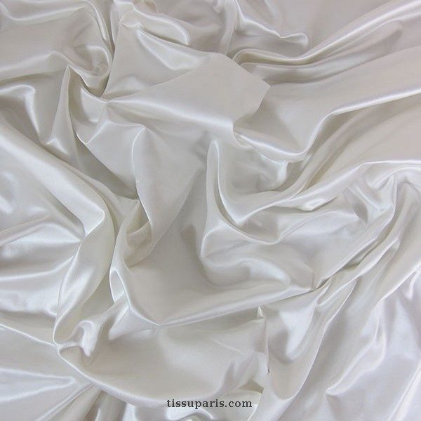 Satin Duchesse Blanc